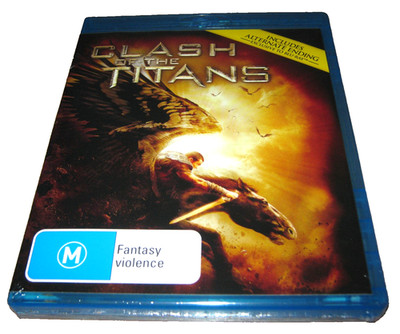 Clash of the Titans - Sam Worthington - Blu-Ray - New Sealed - Region B