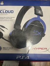 HYPERX Cloud PS4 & PS5 Gaming Headset Over-ear Black & Blue - Currys