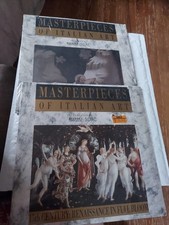 Masterpieces of Italian Art 15th Century  Renaissance LASERDISC LOT 2