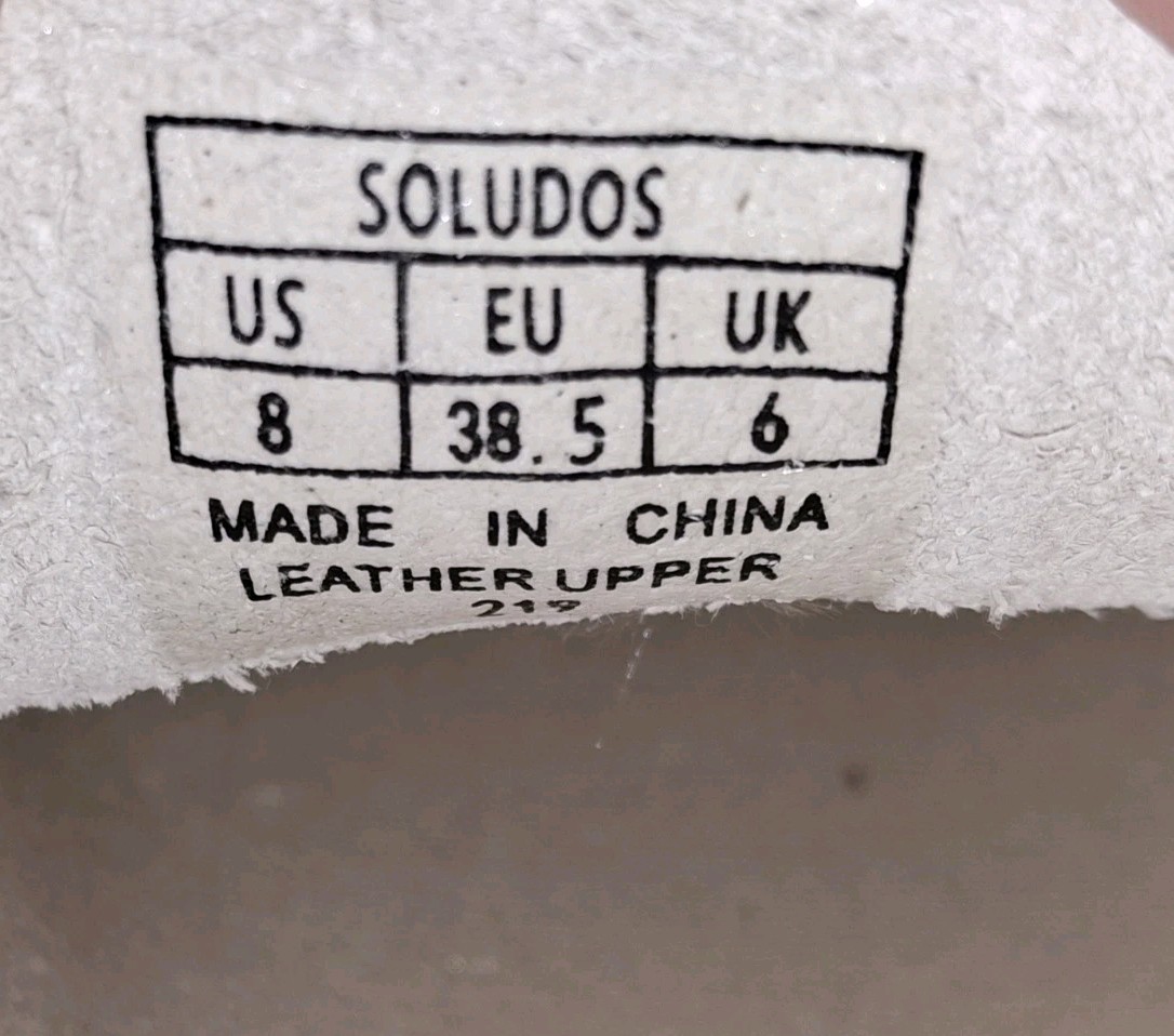 Soludos Ibiza Platform White Leather Sneaker Women's EU 38.5 US 8