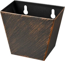 Rustic Wall Mounted Bottle Cap Catcher Stainless Steel, Antique Copper Beer Soda