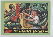 2012 Topps Heritage Mars Attacks! Green The Monster Reaches In #31 0b3