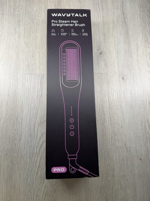 #ad #ad Wavytalk Pro Steam Hair Straightener Brush Steamline Pro 3 in 1 Straightener $52.97