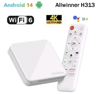 Android Smart TV Box H96 Max 2GB 16GB Ultra HD 4K Media Player WLAN LAN