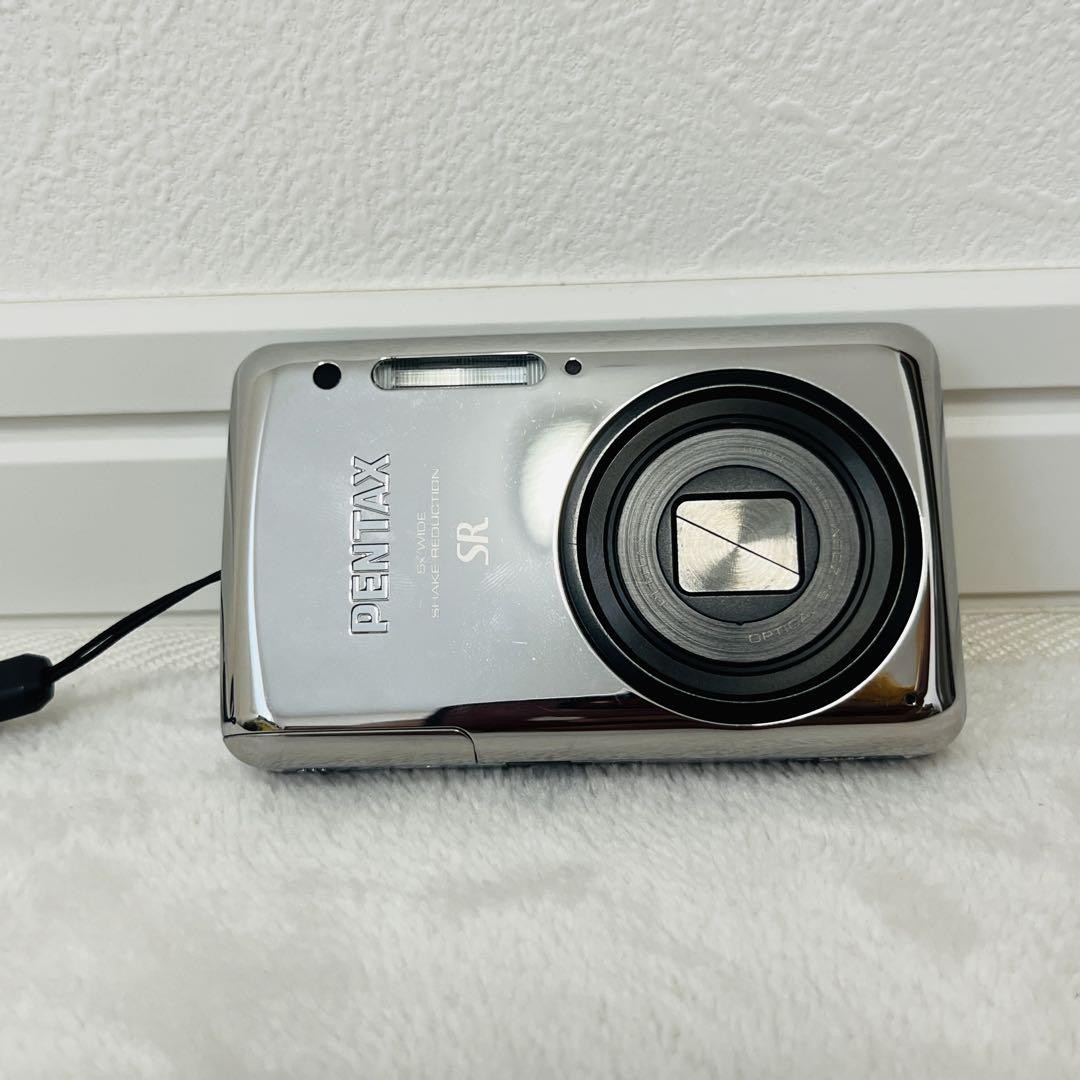 Pentax Optio S1 SR Silver Digital Camera Tested Used Retro Compact