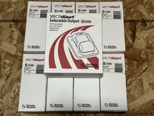 SYSTEM SENSOR S1224MC SPECTRALERT RED WALL MOUNT MULTI-CD STROBE - NEW - 9 AVAIL