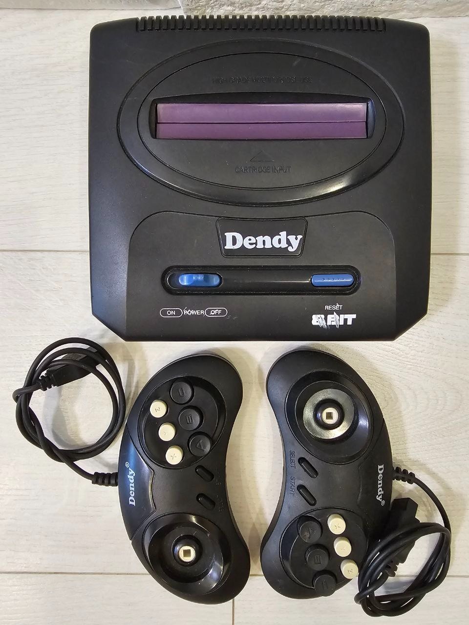 Dendy 8-Bit Retro Game Console 1990s TV Tested