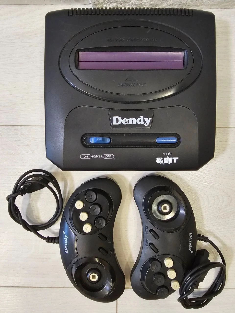 Retro Vintage 1990s Game Console 8 bit Dendy Computer Video Game TV tested lot65