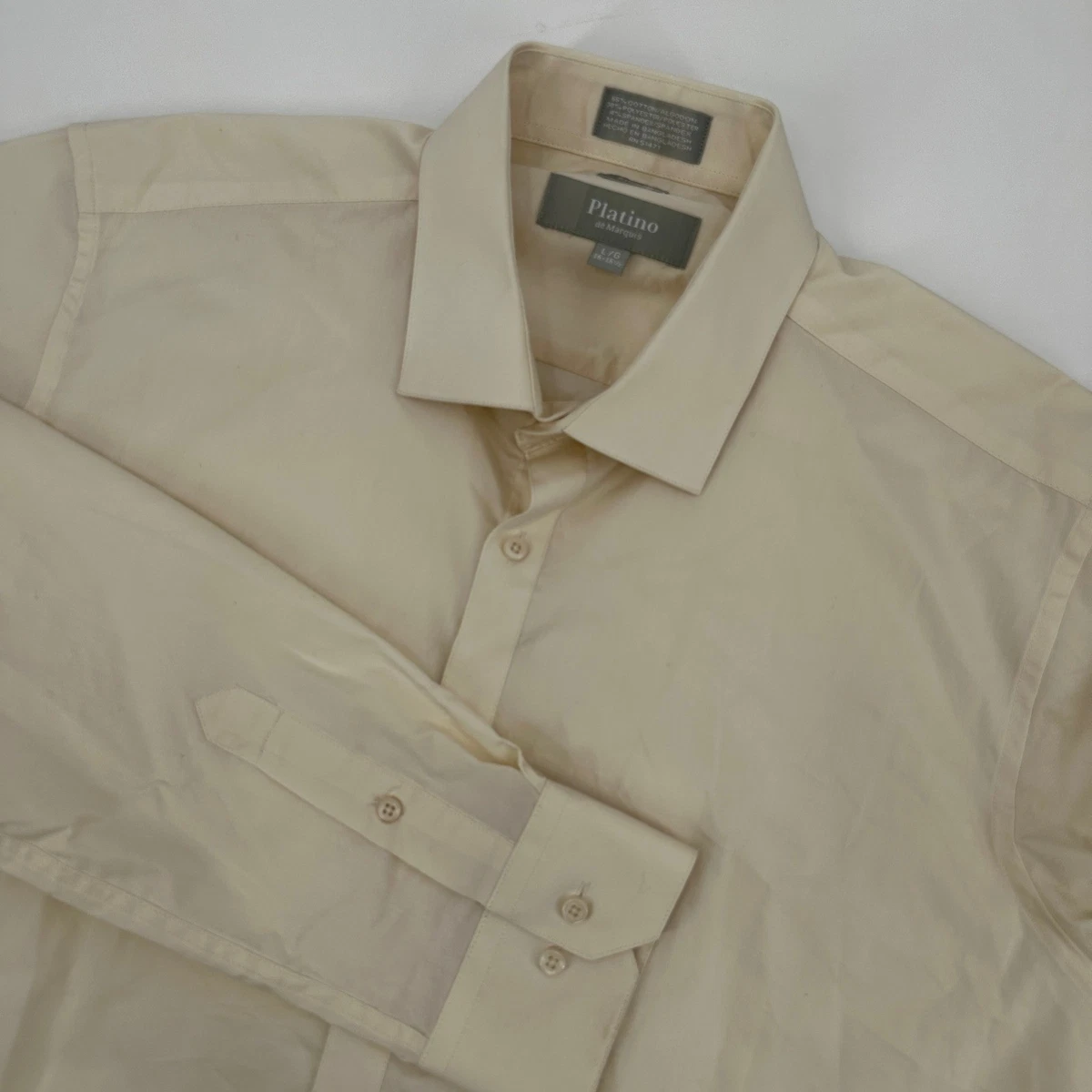 Marquis White Slim Dress Shirts for Men for sale | eBay
