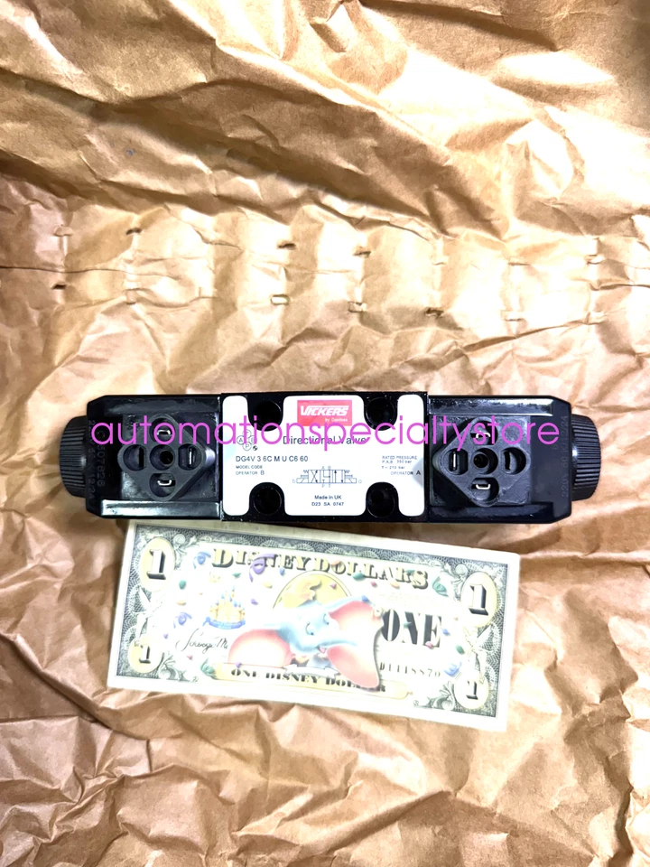 DG4V36CMUC660 NEW V1CKERS VALVE DG4V-3-6C-M-U-C6-60 MADE IN UK Via DHL / Fedex - Image 2 of 4