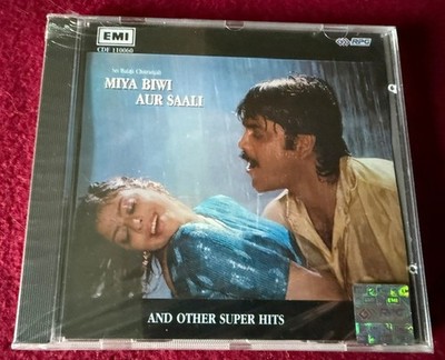RARE 1996 Bollywood CD - Miya Biwi Aur Saali & Super Hits - EMI Made in England