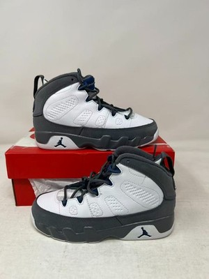 Jordan 9 Retro Flint Grey French Blue (2026) (PS) 401811-100 size 12.5C