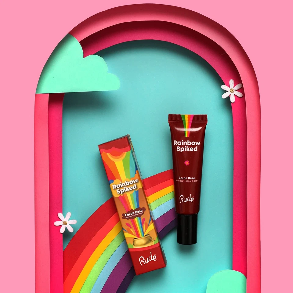 RUDE Rainbow Spiked Vibrant Colors Base Pigment - Red - Image 2 of 2