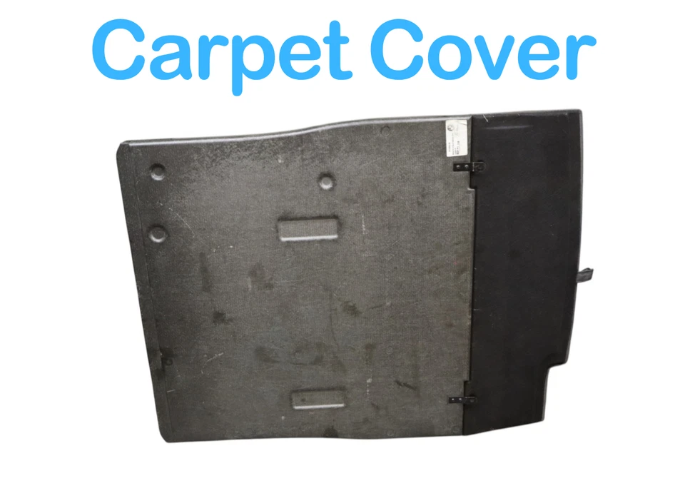 09-15 BMW F01 750i 750Li maletero trasero piso carga alfombra cubierta 911334505 OEM Foto 3 de 4