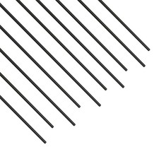 10Pcs Carbon Fiber Rod, 1.5mm x 400mm 1.5mm x 400mm-10PC