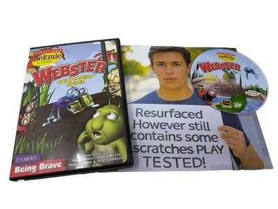 Hermie & Friends: Webster the Scaredy Spider DVD OOP 2004 Christian Kids Cartoon