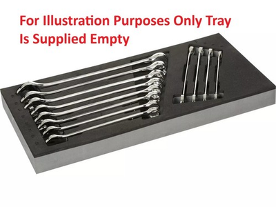 #ad #ad New Empty Halfords Advanced 12 Piece Combination Spanner Modular Foam Tray Empty GBP 13.99