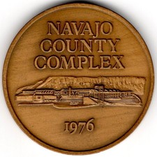 Navajo County Complex AZ 1976 Declaration of Independence Commemorative Token