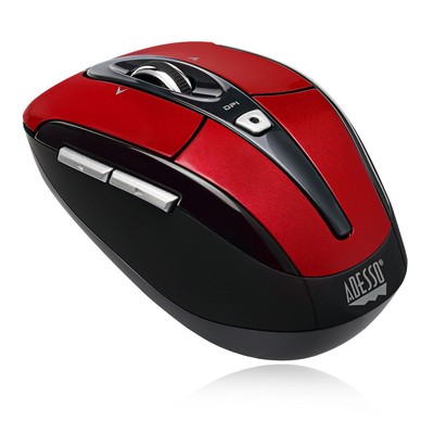 iMouse S60 Wireless Optical Mouse with 24 GHz RF Technology, Programmable Dri...