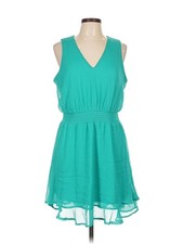 Nine West Women Green Casual Dress L