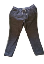 Taylor Stitch The Apres Jogger Pants Mens XL Waffle Knit 100% Organic Cotton