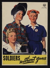 8" x 10" 1944 Soldiers without guns,United States Army