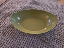 OD Oneida Melamine Oval Serving Platter Green