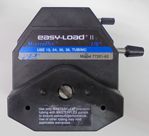 Cole Parmer Model 77201-62 Masterflex Easy-Load II Peristaltic Pump Head