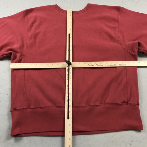 VINTAGE Iowa State Cyclones Sweatshirt Mens Large Red Champion Weave Crewneck - 第 7/9 張圖片