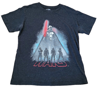 Star Wars Darth Vader T Shirt Mens Small Black Short Sleeve Graphic Spellout