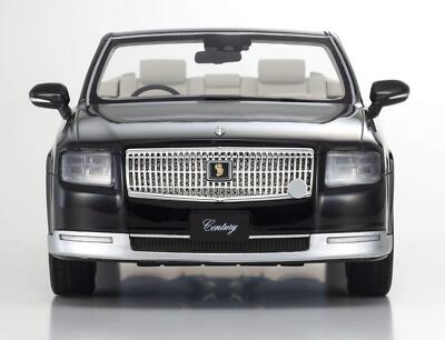 Mini Car Kyosyo samurai 1/18 Toyota Century Open Black Finished