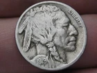 1919 S Buffalo Nickel 5 Cent Piece- San Francisco, Fine/VF Details