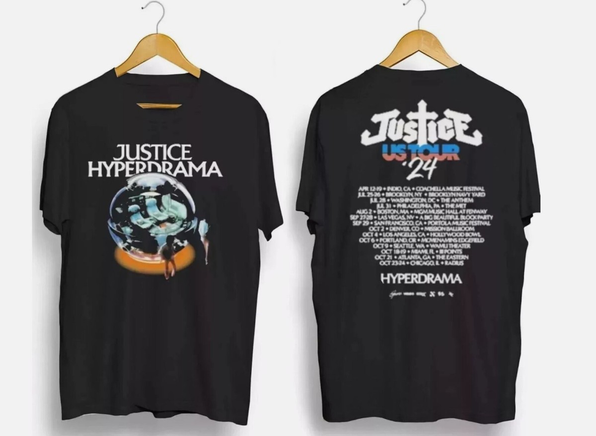 Justice ジャスティス 公式 HYPERDRAMA クロス　Tシャツ　L Justice - Official online store