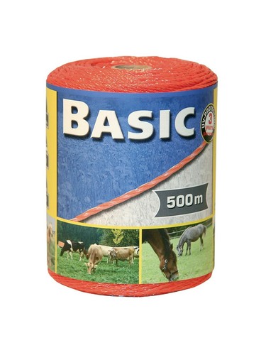 Banda Elettrificata Per Recinti 200m - Protezione Anti Animali Selvatici, 5 Conduttori Acciaio