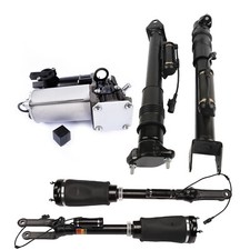 4x Luftfederbeine Stoßdämpfer & Kompressorpumpe Für Benz M GL-Klasse W164 X164