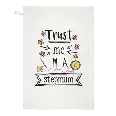 Gift Base Federa Cuscino 40x40cm Con Frase "Fidati, Sono Una Strega" - Effetto Lino - 4