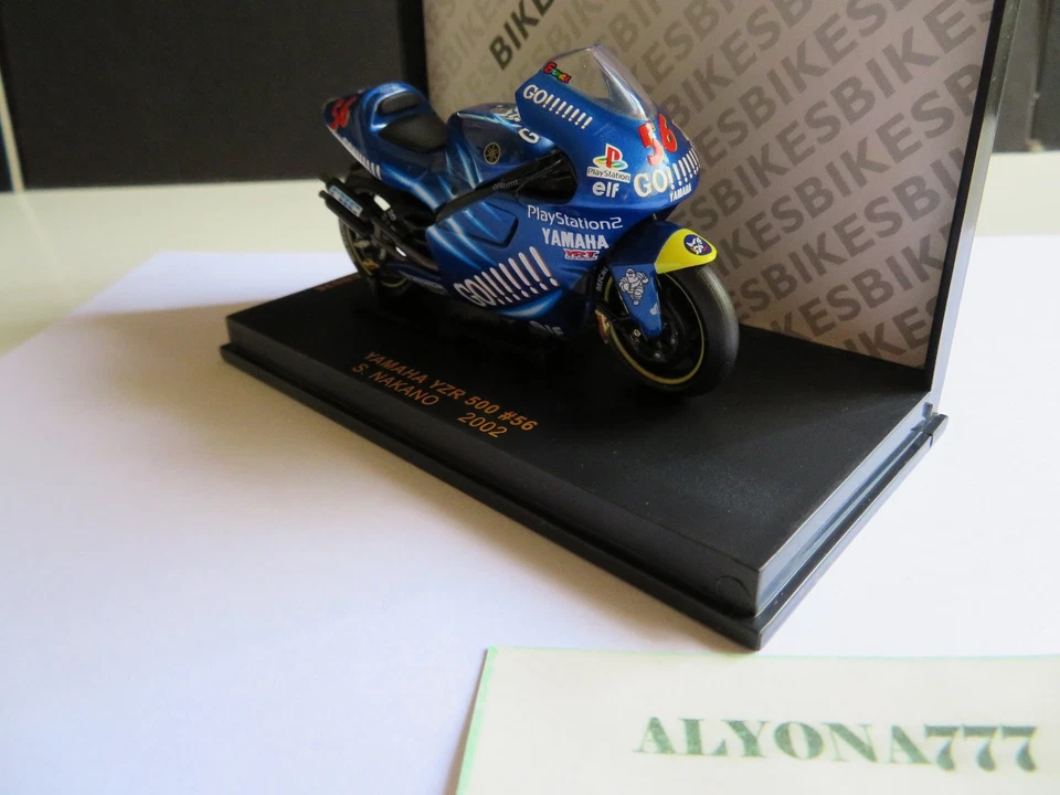Motocicleta 1/24 Ixo YAMAHA YZR 500 S.NAKADO 2002 1:24 Altaya/IXO Foto 2 de 4