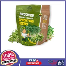 Todd’s Seeds Calabrese Broccoli Sprouting Seeds 1lb, Non-GMO, High in Sulforapha