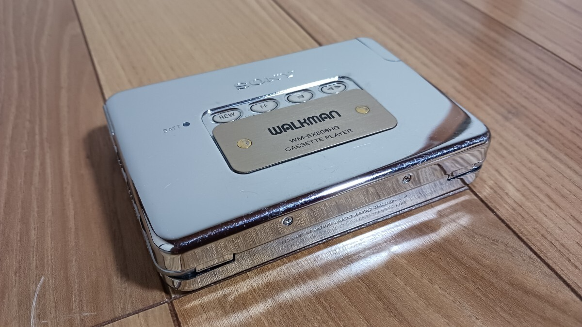 Sony Walkman WM-EX808HG Cassette Tape Player used japan Sony Walkman WM-EX808HG Cassette Tape Player used japan