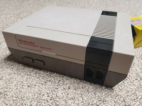 Nintendo NES Bundle Advantage Controller Power AV Cable Lockout Free Tested