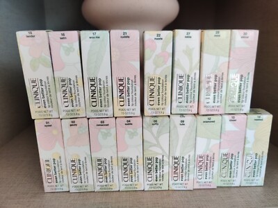 Clinique Even Better Pop Lip Color Foundation. Verschiedene Farbtöne. NEU VERPACKT.