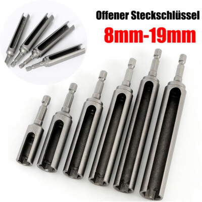 1/4 Stecknuss Bits Satz Nuss Steckschlüssel Lang + Maul Akkuschrauber Bits Satz 1/4 Stecknuss Bits Satz Nuss Steckschlüssel Lang + Maul Akkuschrauber Bits Satz