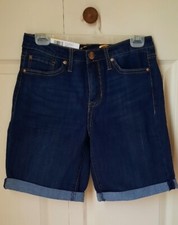 Seven7 Sunset Bermuda 9"inseam Rolled Cuff Bermuda Shorts Size 8