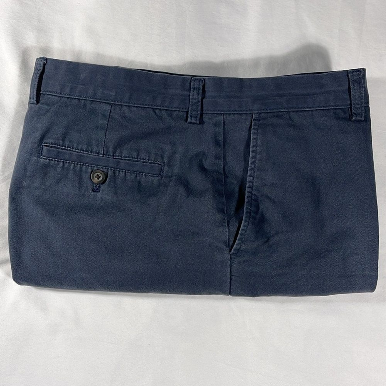 Amazon Essentials mens navy basic flat front 6.5"… - image 11