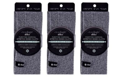 BL Clean Logic Detox Charcoal Purifying Stretch Wash Cloth X 3 Counts