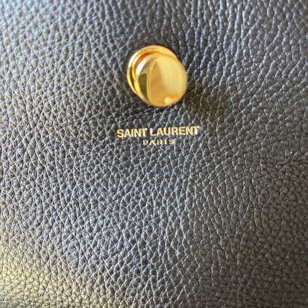 Borsa Saint Laurent Paris punta musa bicolore