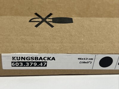 Façade Tiroir IKEA KUNGSBACKA Noir Anthracite 18x5" - Pour Meuble SEKTION