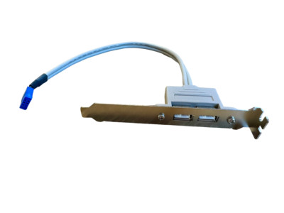 DELOCK AK 666 Slotblende - USB 2.0 2x Port