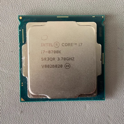 8th Gen Intel Core i7-8700K 6-Core 3.7GHz 95W LGA 1151 SR3QR CPU