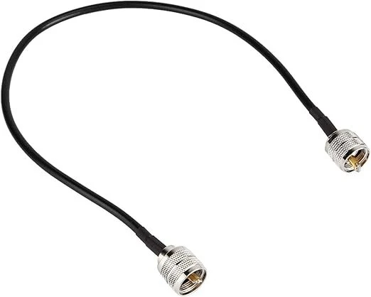 EIGHTWOOD CB Radio FM Transmitter Antenne adapter UHF PL-259 Stecker RG58 Kabel 26cm